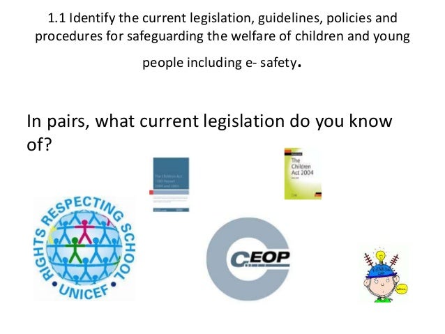 child protection legislation Unit 2 safeguarding children and young
